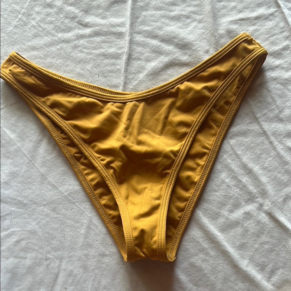 L*Space Mustard Bikini Bottom